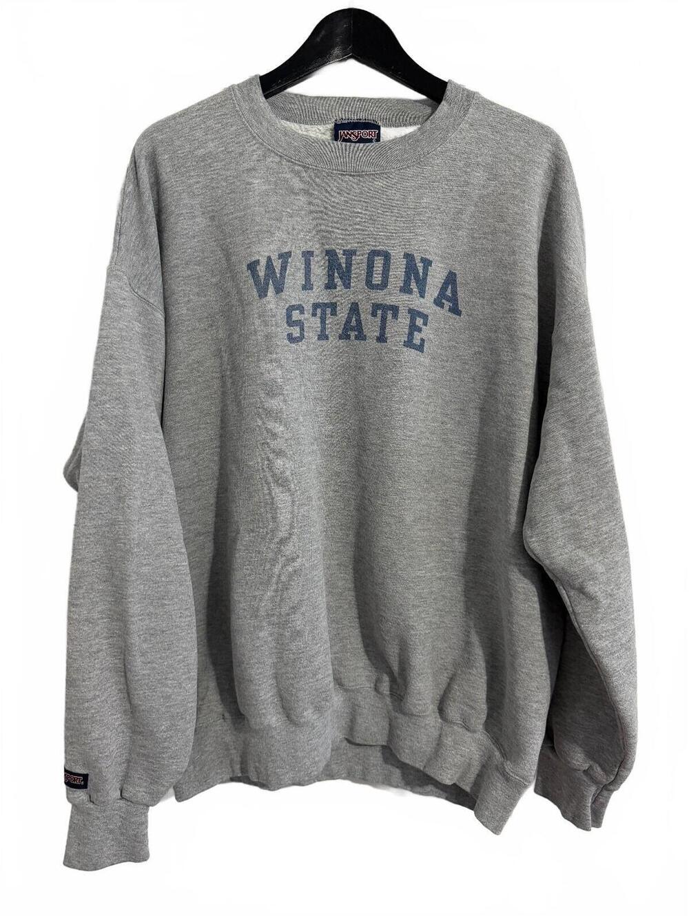 Vintage Winona State Warriors Crewneck Sweatshirt Size XL